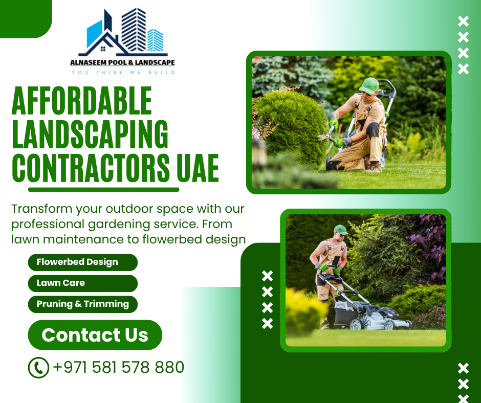 Affordable landscaping contractors uae