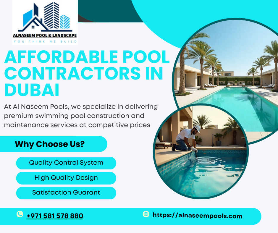 Affordable Pool Contractors in Dubai