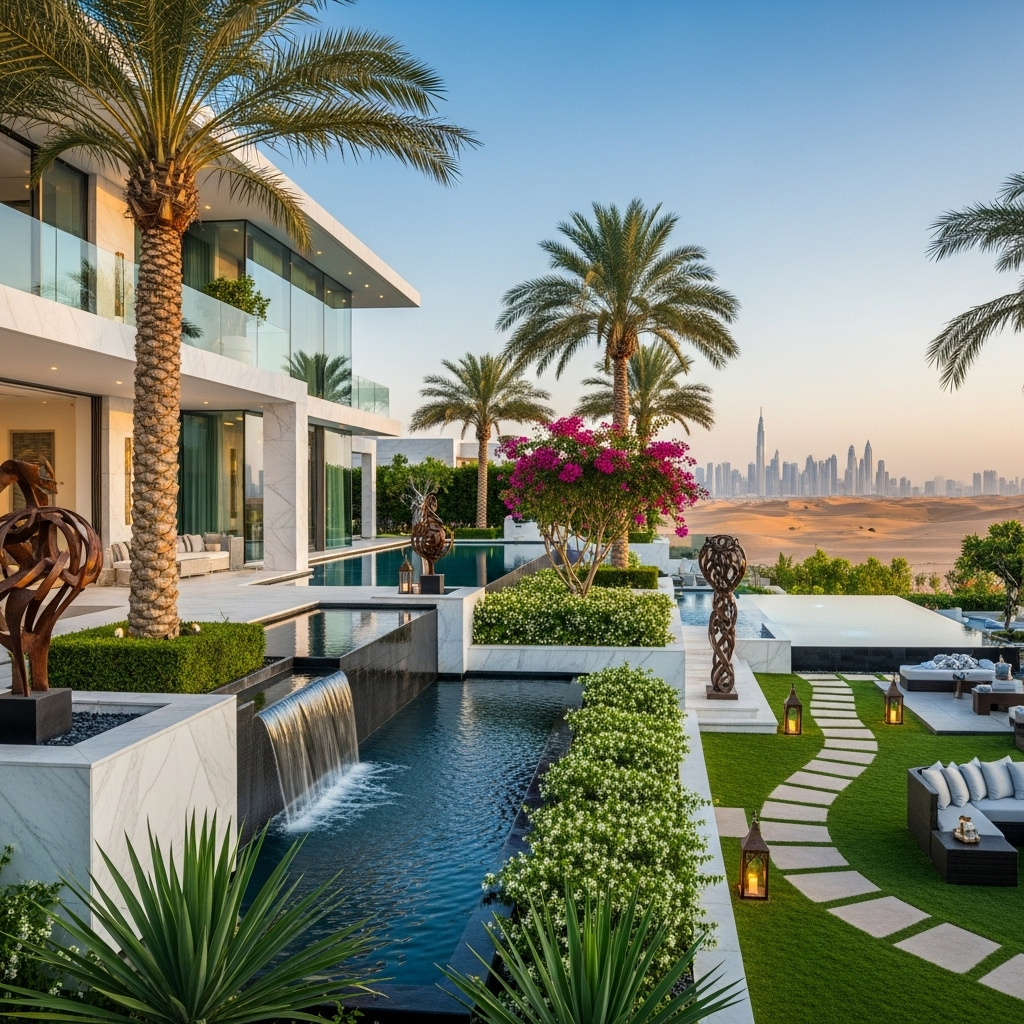 How much does landscaping cost in Dubai?
