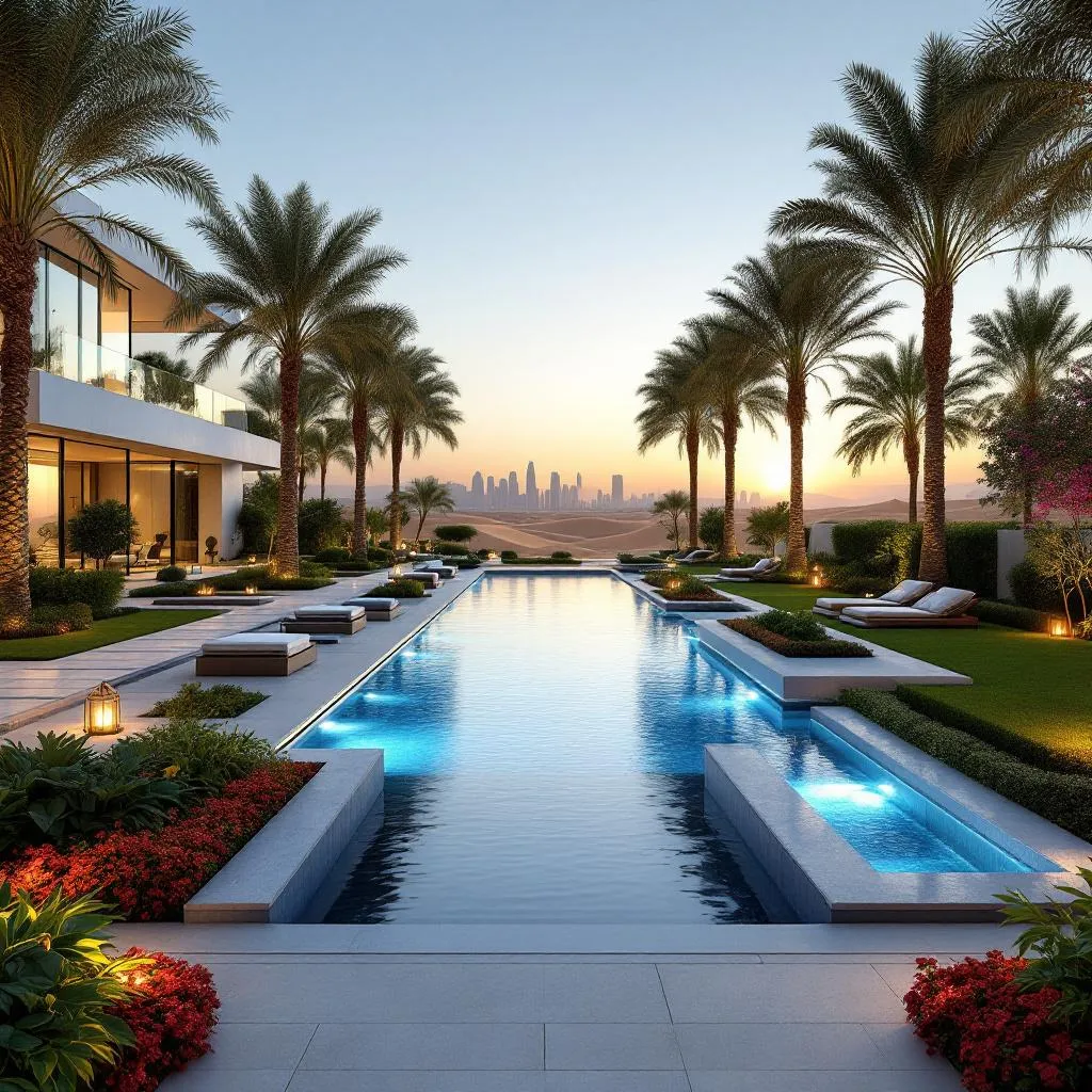 How much does landscaping cost in Dubai?