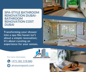 Spa-style bathroom renovation Dubai-bathroom renovation cost dubai