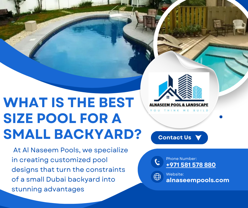 What is the best size pool for a small backyard?
