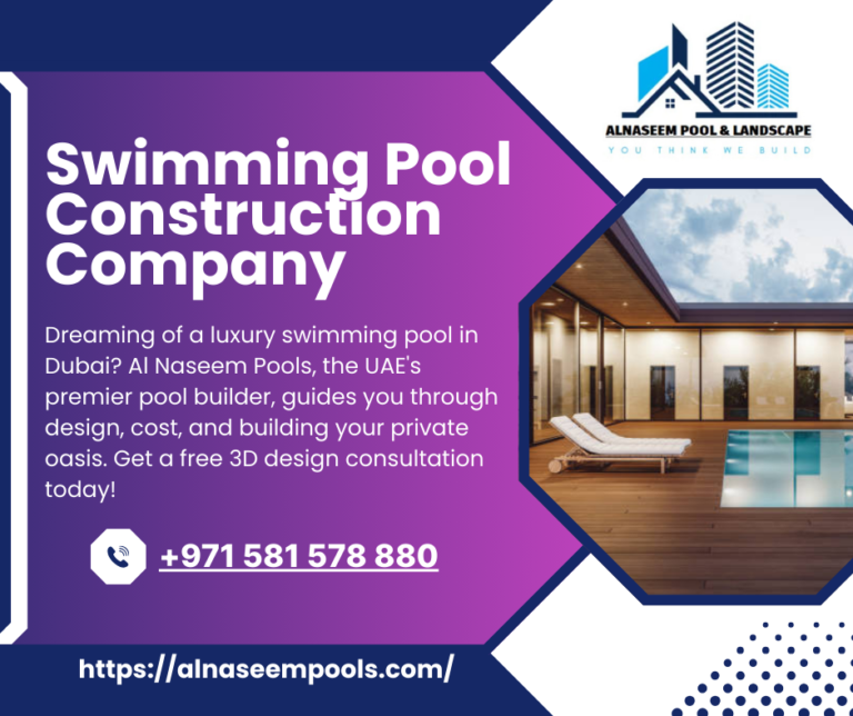 Top#1Swimming Pool Construction Company