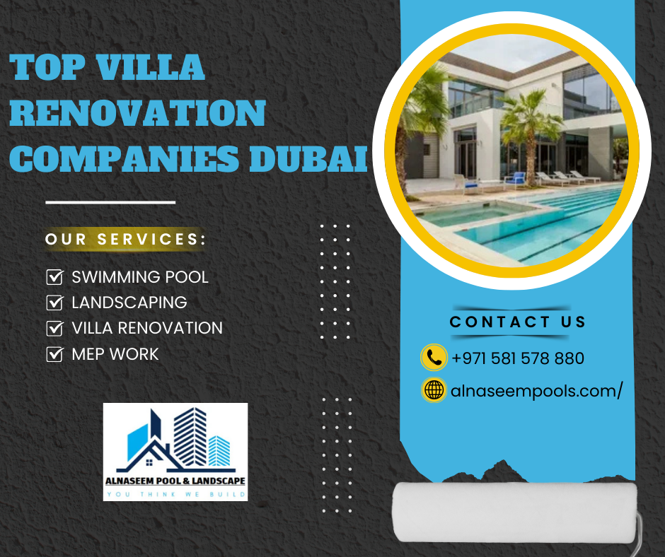 Top Villa Renovation Companies Dubai