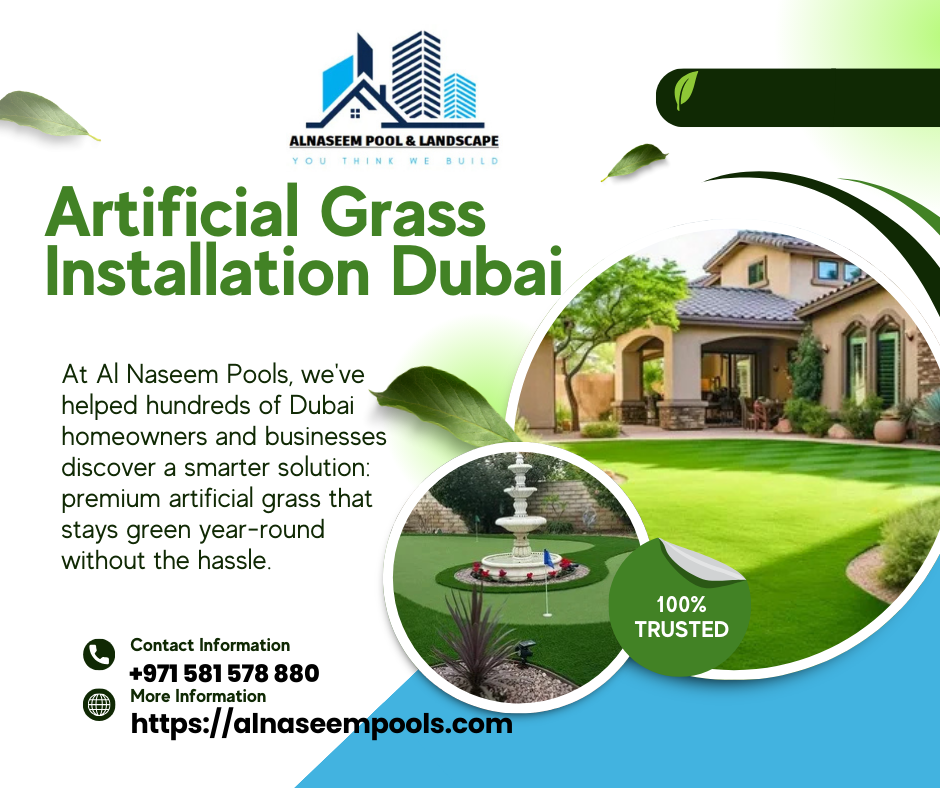 Artificial Grass Installation Dubai