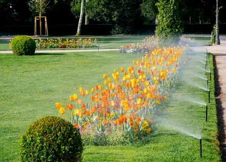 Best irrigation system of landscaping in dubai