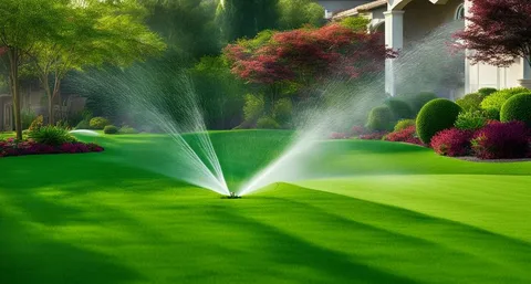 Best irrigation system of landscaping in dubai