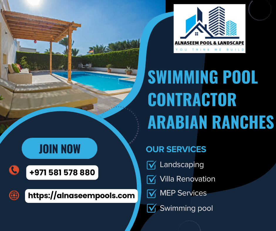 Swimming Pool Contractor Arabian Ranches