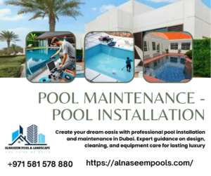 Pool Maintenance - Pool Installation
