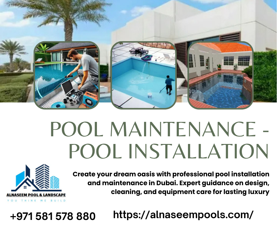 Pool Maintenance - Pool Installation