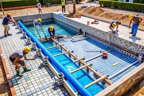 Pool contractors in Jumeirah Island