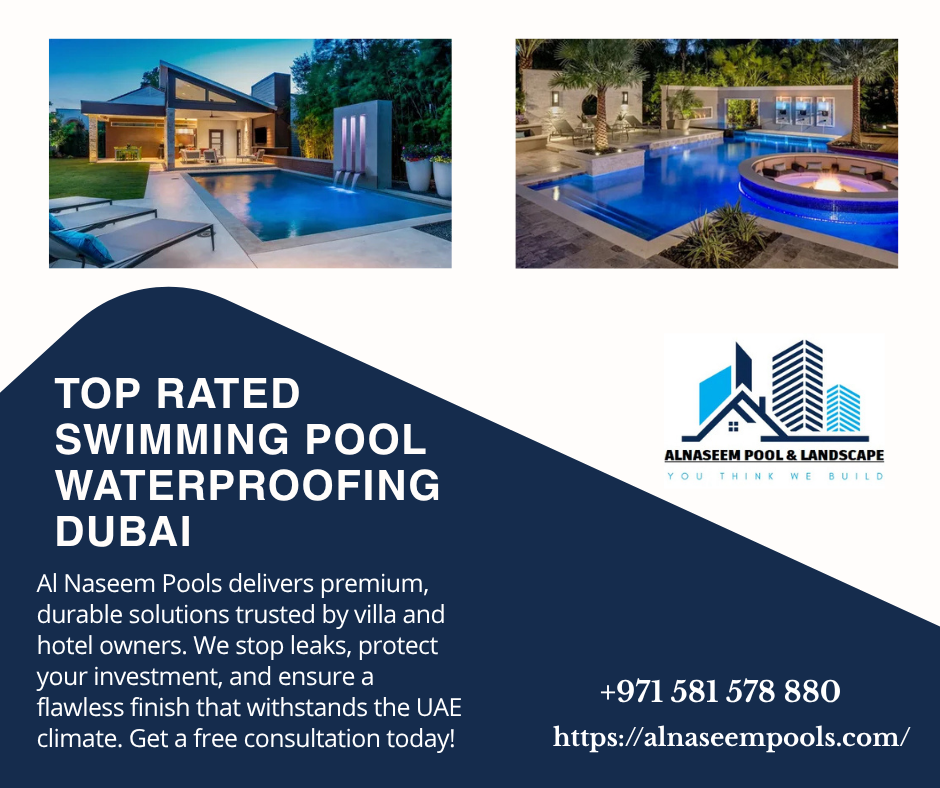 Top Rated Swimming Pool Waterproofing Dubai