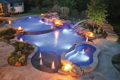 Pool and landscaping contractors in Jumairah village triangel JVT