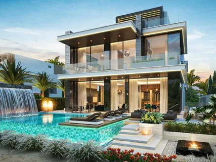 What are eco-luxury villa upgrades?