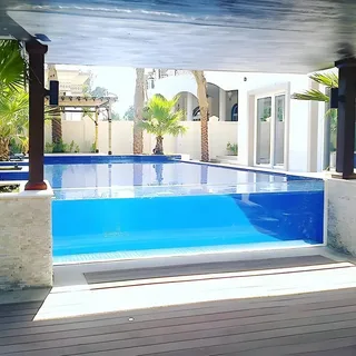 Acrylic Panels Redefining Luxury Pools  Dubai