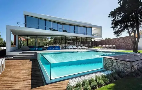 Types of Acrylic Pools, Structural Panels & Geometries in Dubai